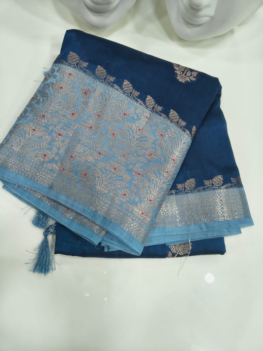 Mango Silk Saree
