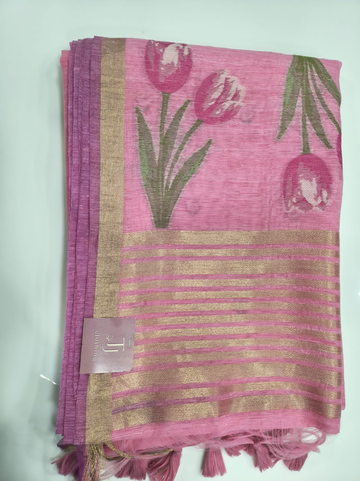 Premium Giccha Jamdani Saree