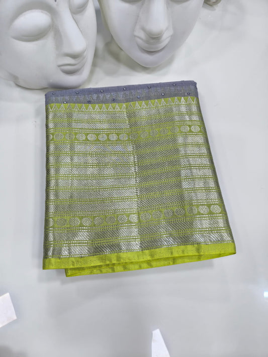 Semi Mangalgiri Saree
