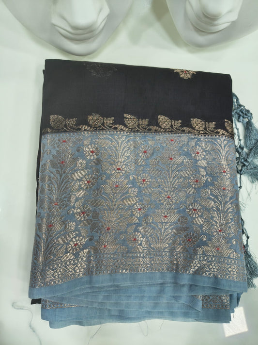 Mango Silk Saree