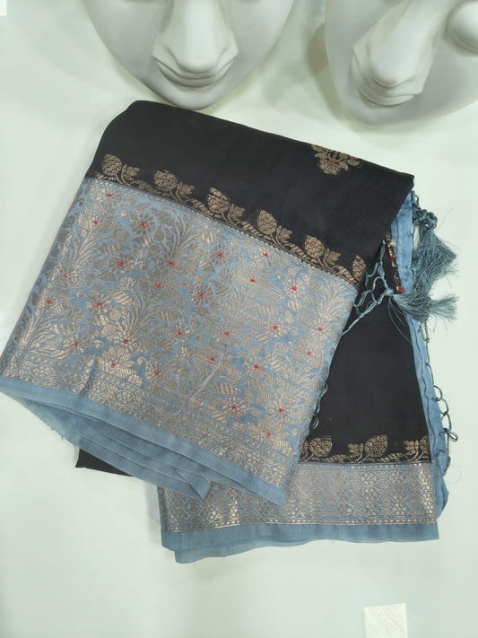 Mango Silk Saree